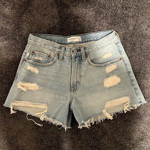 Abercrombie Jean Shorts